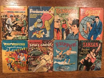 Collection of 8 late 60’s Whitman “a big little book”