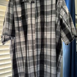 Men’s Big & Tall Button Up  Shirt
