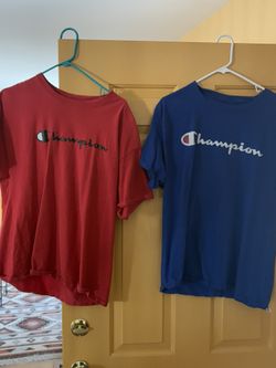 Two Champion Shirts XL