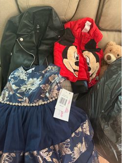 Bags of girl cloathing