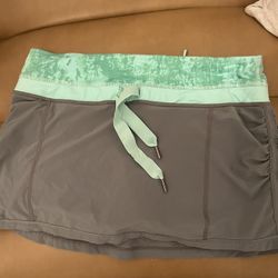 Lululemon Aqua Skirt