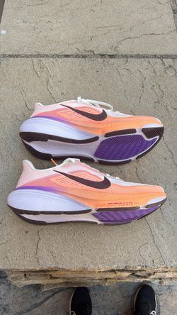 New Nike air Zoom Pegasus 42 chalk tattoo orange pulse running shoes Women’s 10, Men’s 8.5
