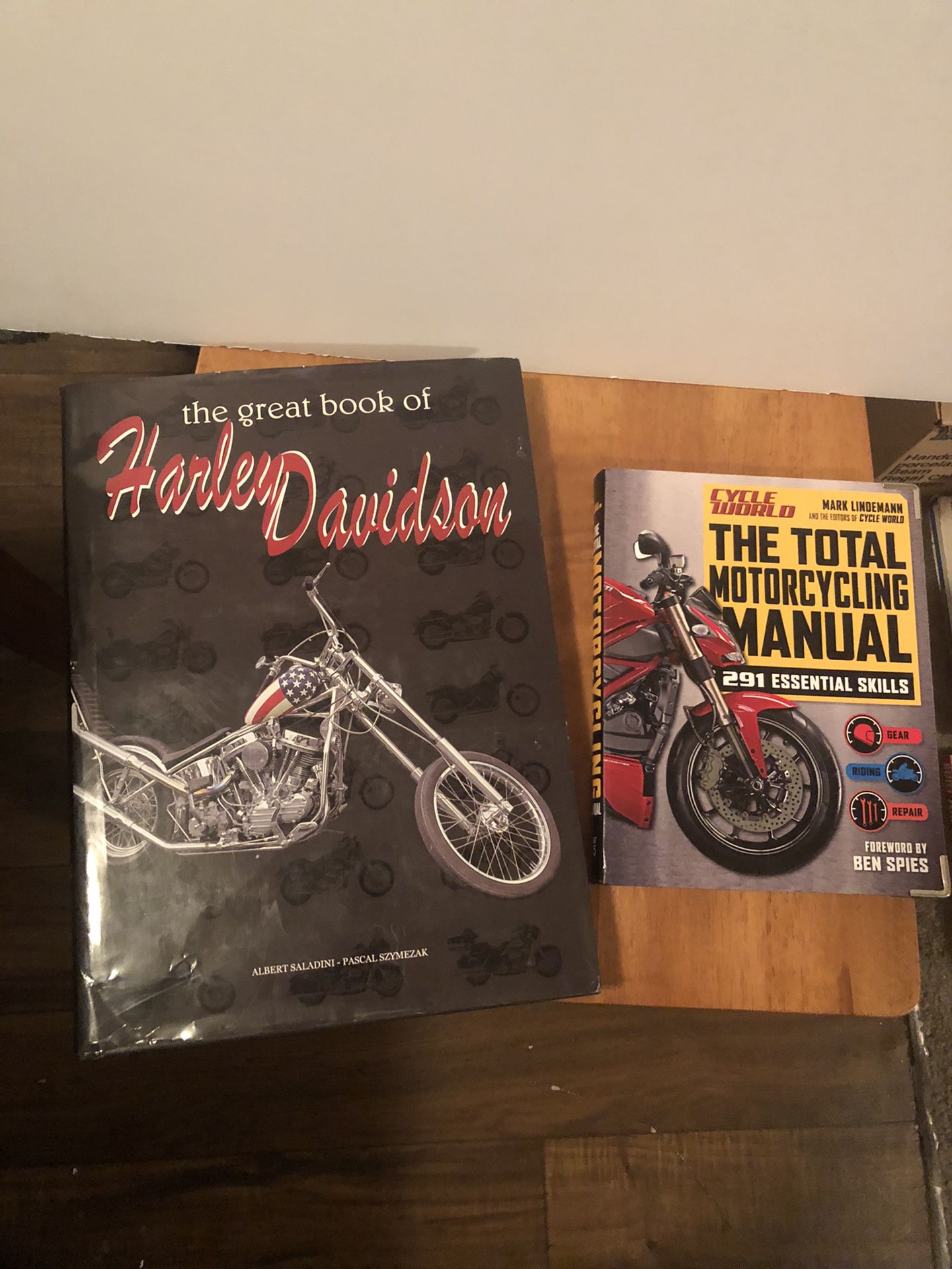 Two Motorcycle Books