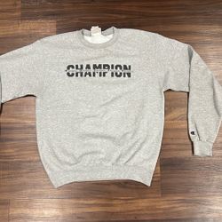 Medium grey Champion Crewneck
