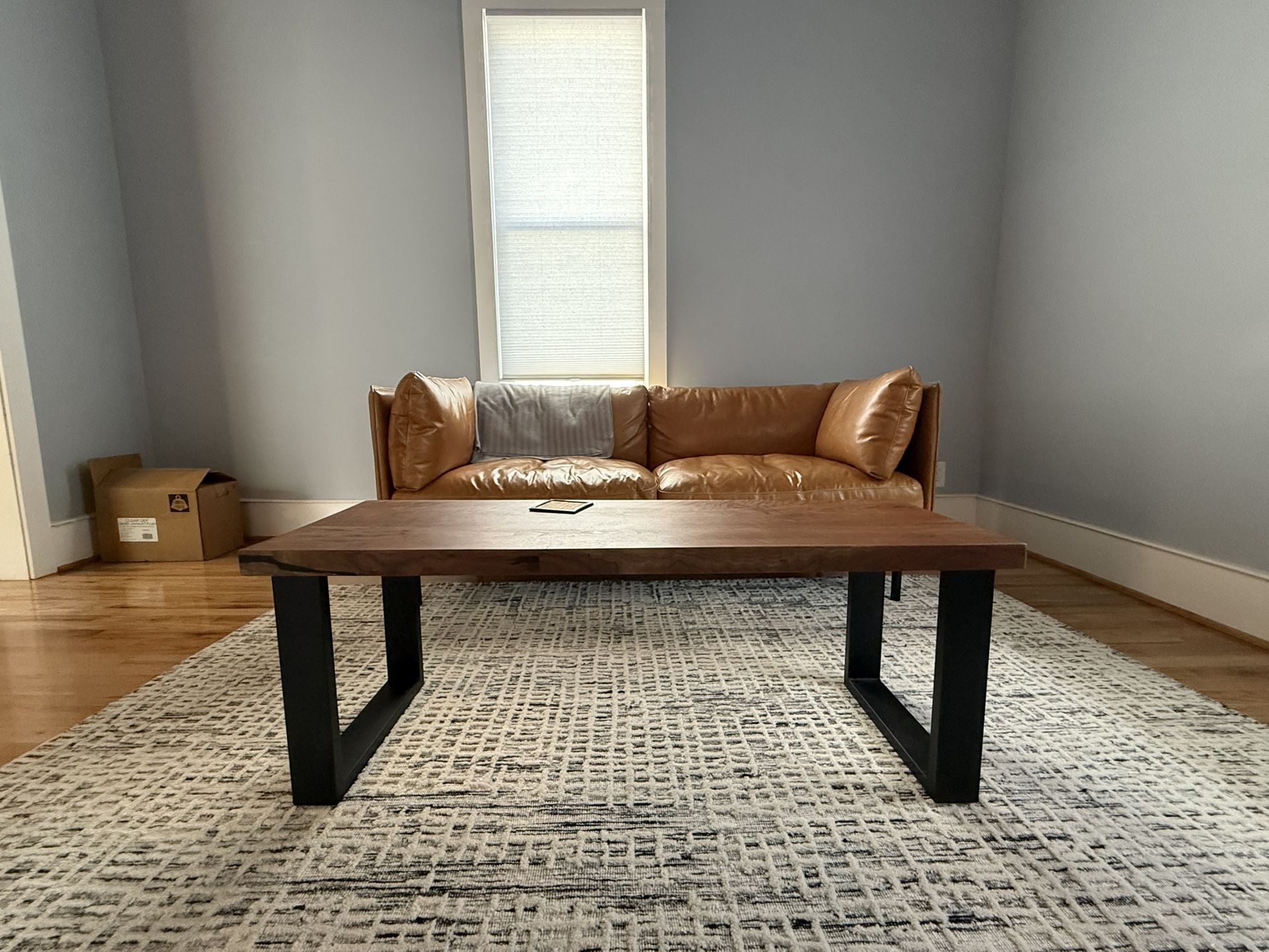 Leather Couch Crate & Barrel