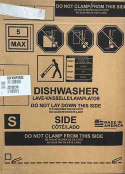 GE Dishwasher Built-In GDF450PSRSS 00730 .