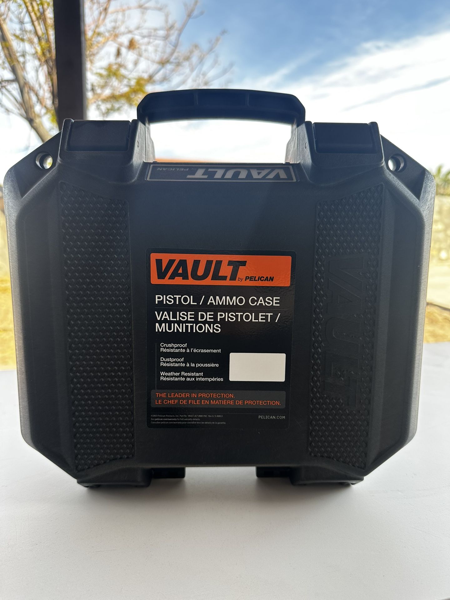 Pelican VAULT Pistol / Ammo Case – Brand New