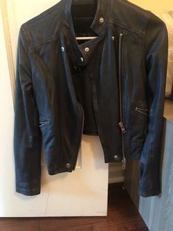 Club Monaco Real Leather Jacket
