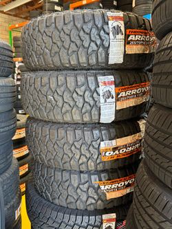 265/70R18 ARROYO tamarock rt installation and balance include