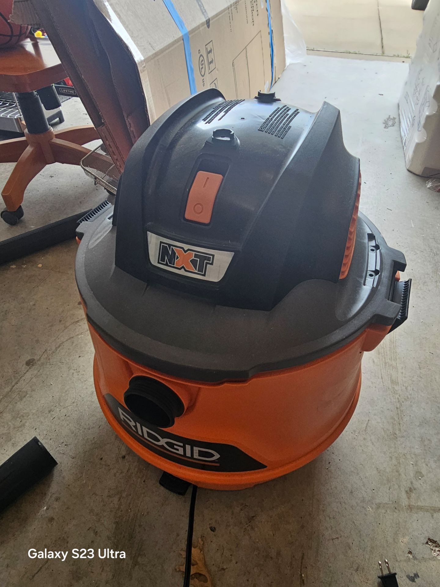RIDGID 14 Gallon NXT Wet/Dry Shop Vac – Never Used