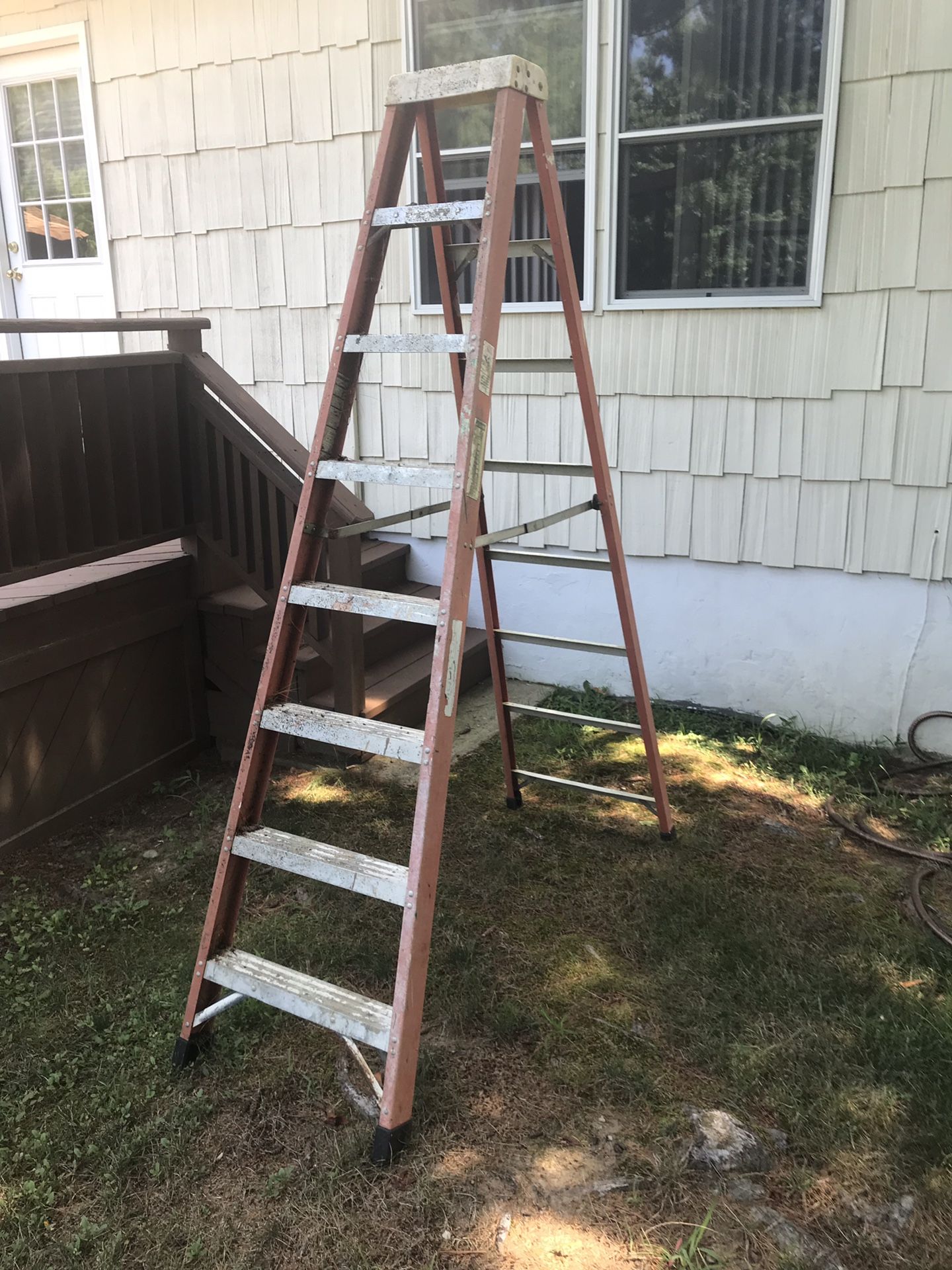 Ladder. A frame