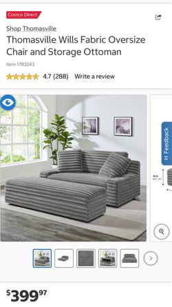 FREE SET OF 2 THOMASVILLE LOVESEAT COUCHES WITH BENCH OTTOMAN