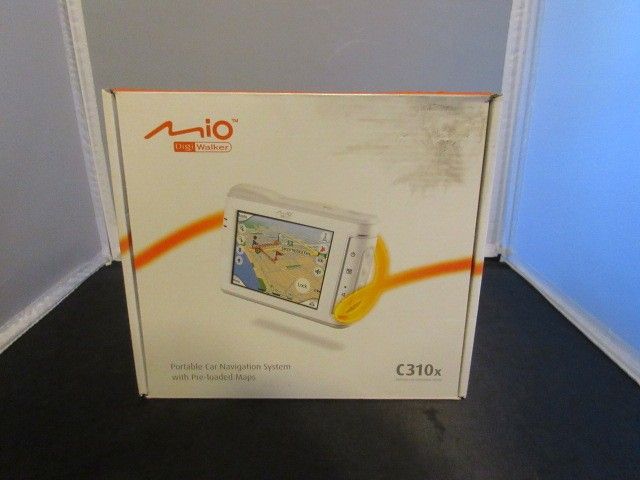 MIO DIGIWALKER C310X CAR PORTABLE 3.5" GPS NAVIGATOR SYSTEM.