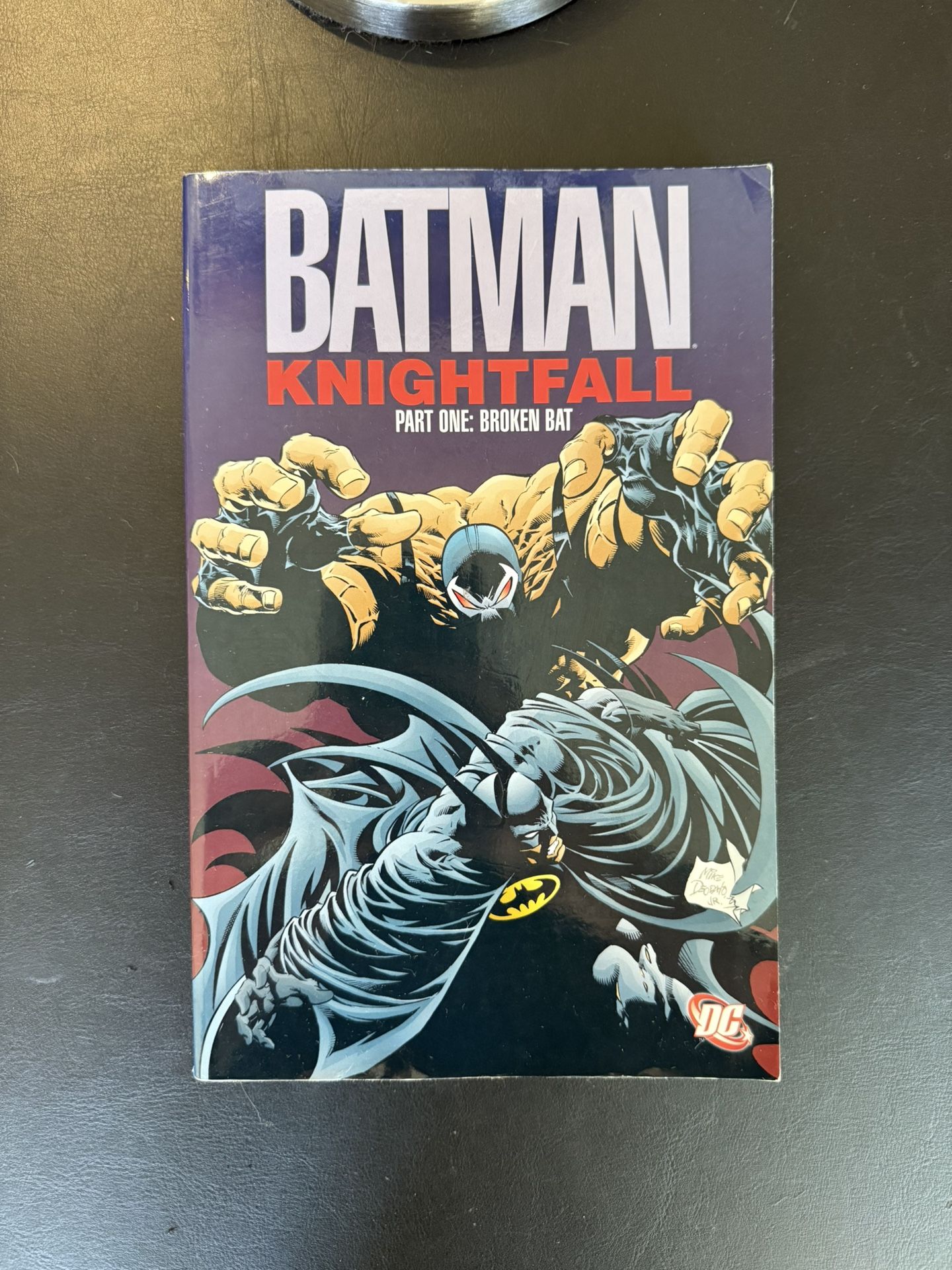 Batman: Nightfall Part One - Broken Bat Graphic Novel (Bane vs. Batman, DC Comics)