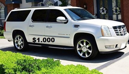 $1,000 2008 Cadillac Escalade (Special price reduced)
