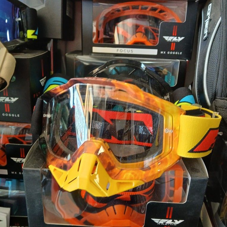 FMF Racing Dirt Bike Goggles New