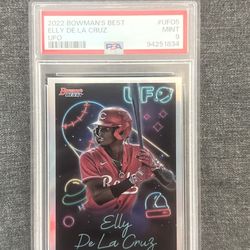 2022 Bowman’s Best Elly De La Cruz UFO (#UFO5) PSA MINT 9