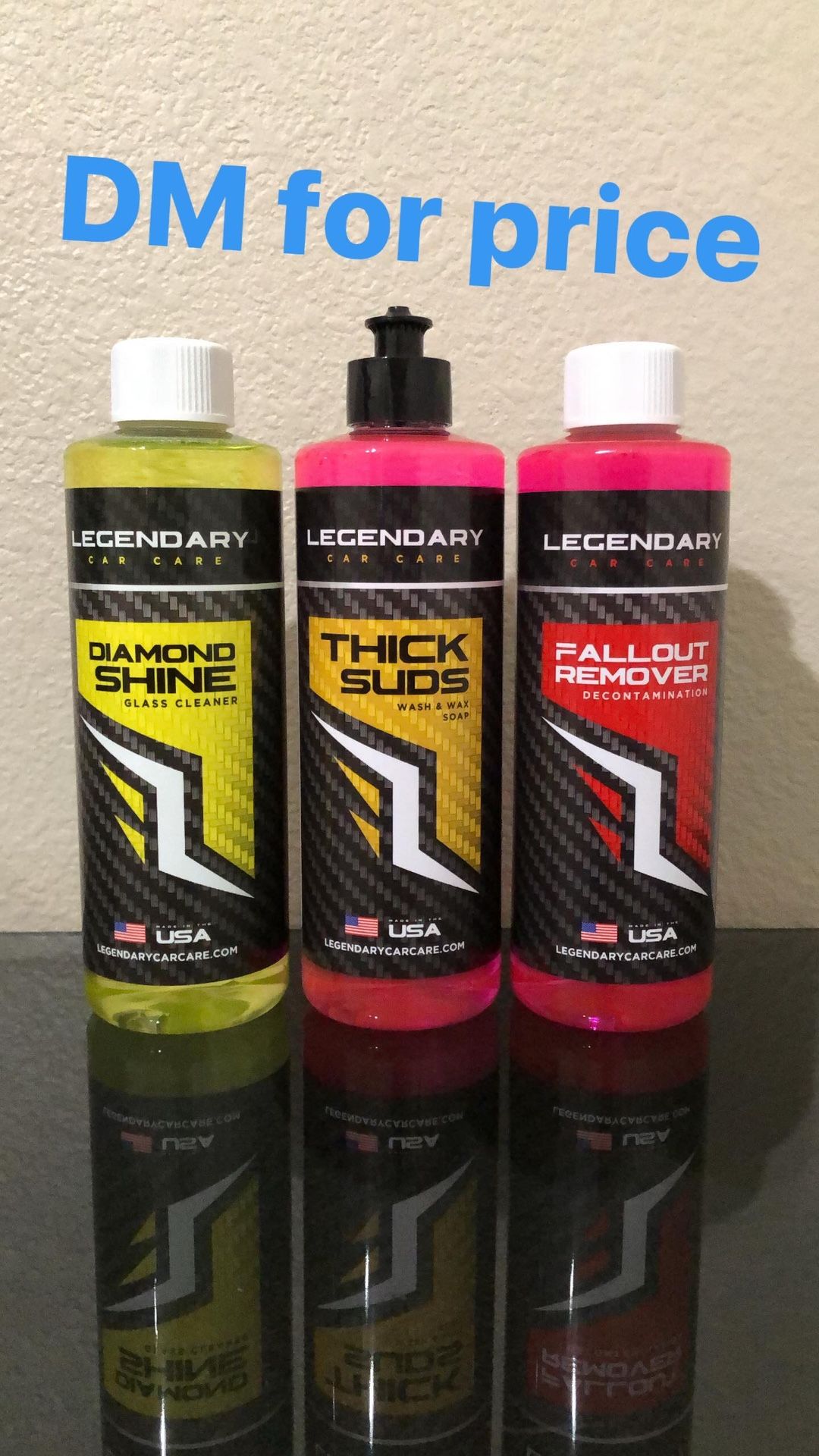 Detailing supplies Legendary car care