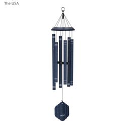 Arabesque by Wind River - 36 inch Sapphire Wind Chime for Patio