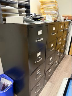 File Cabinets Black