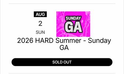 Hard summer sunday