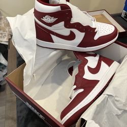 Jordan 1 High OG 'Artisanal Red 9.5 Men