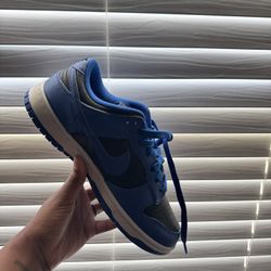 Black And Blue Nike Dunks (Sz 7)