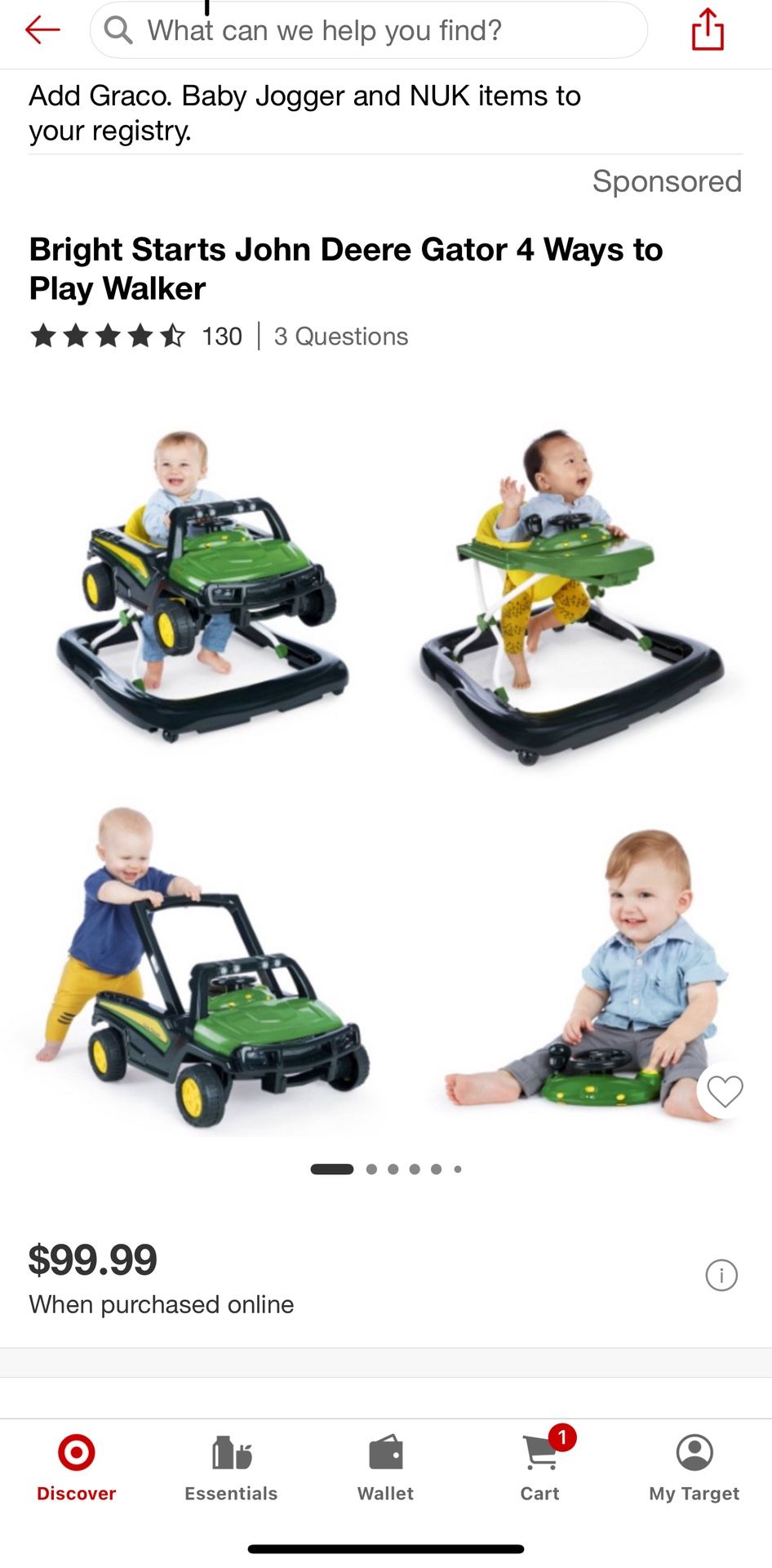 John Deere Walker