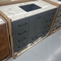Bathroom Vanities 48” Complete Sets New 