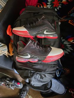 Nike Men's Lebron 19 Low Ep 'Bred' - Low-top sneakers