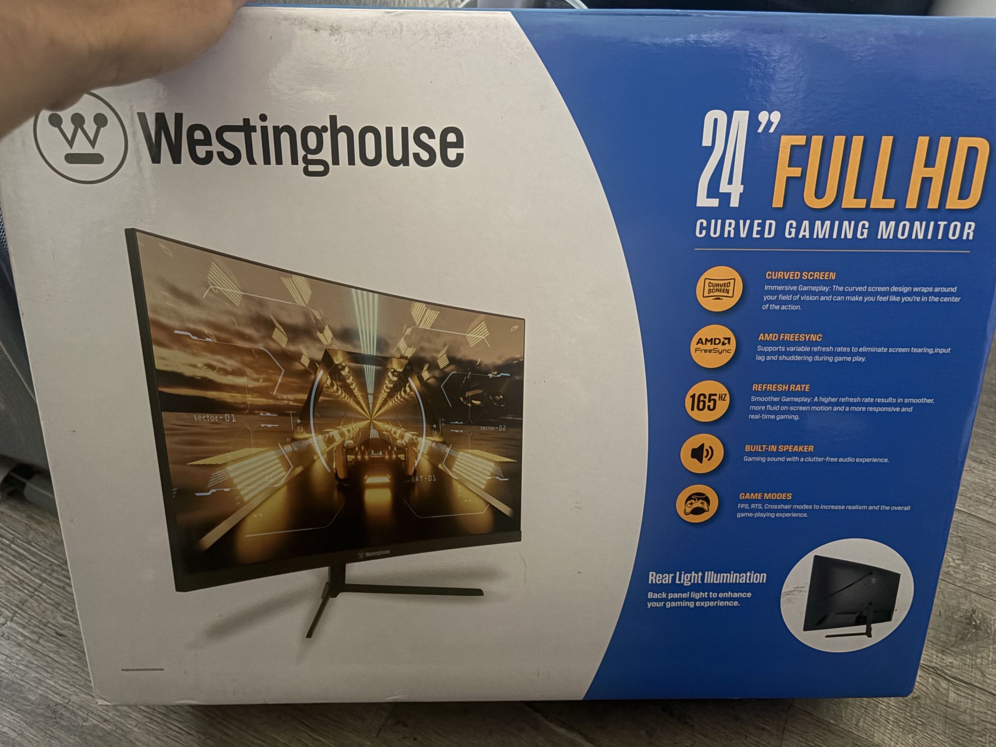 Brand New Curved Gaming Monitor