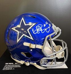 Dallas Cowboys signed Helmet