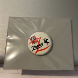 1957 WALY DISNEY PRODUCTION,7UP ZORRO PIN BACK