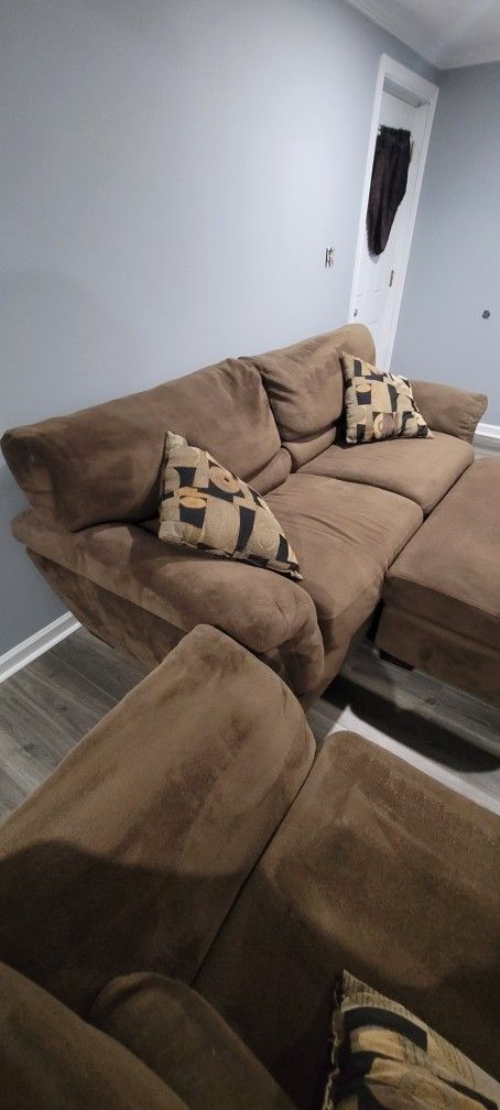Couch, Chair & Ottoman