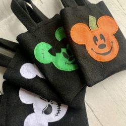 Halloween Mickey Felt Party Bags / Party Supplies 