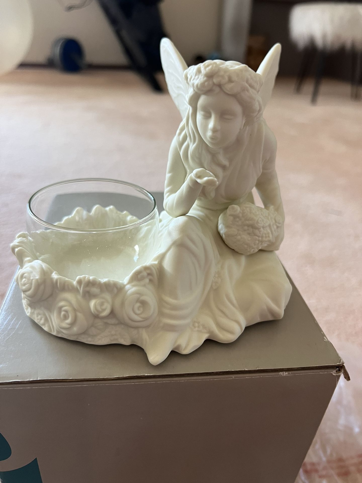 Partylite Angel Candle Holder ( New In Box)