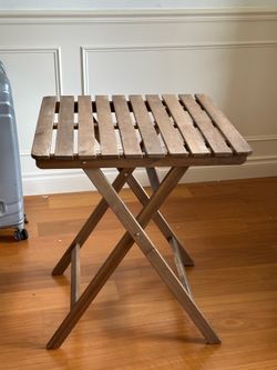 IKEA Solid Wood Folding Side Table
