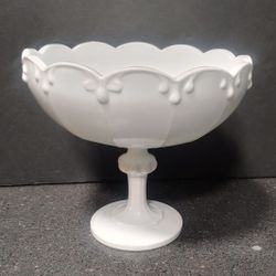 Beautiful Milk Glass Dish