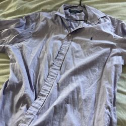 2 Classic Long Sleeve Polo  Shirts 