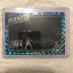 Stephen Curry Mosaic Blue Reactive Fluorescent Bang  #60/99.