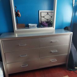 2Pc Queen Headboard Set With Drawers