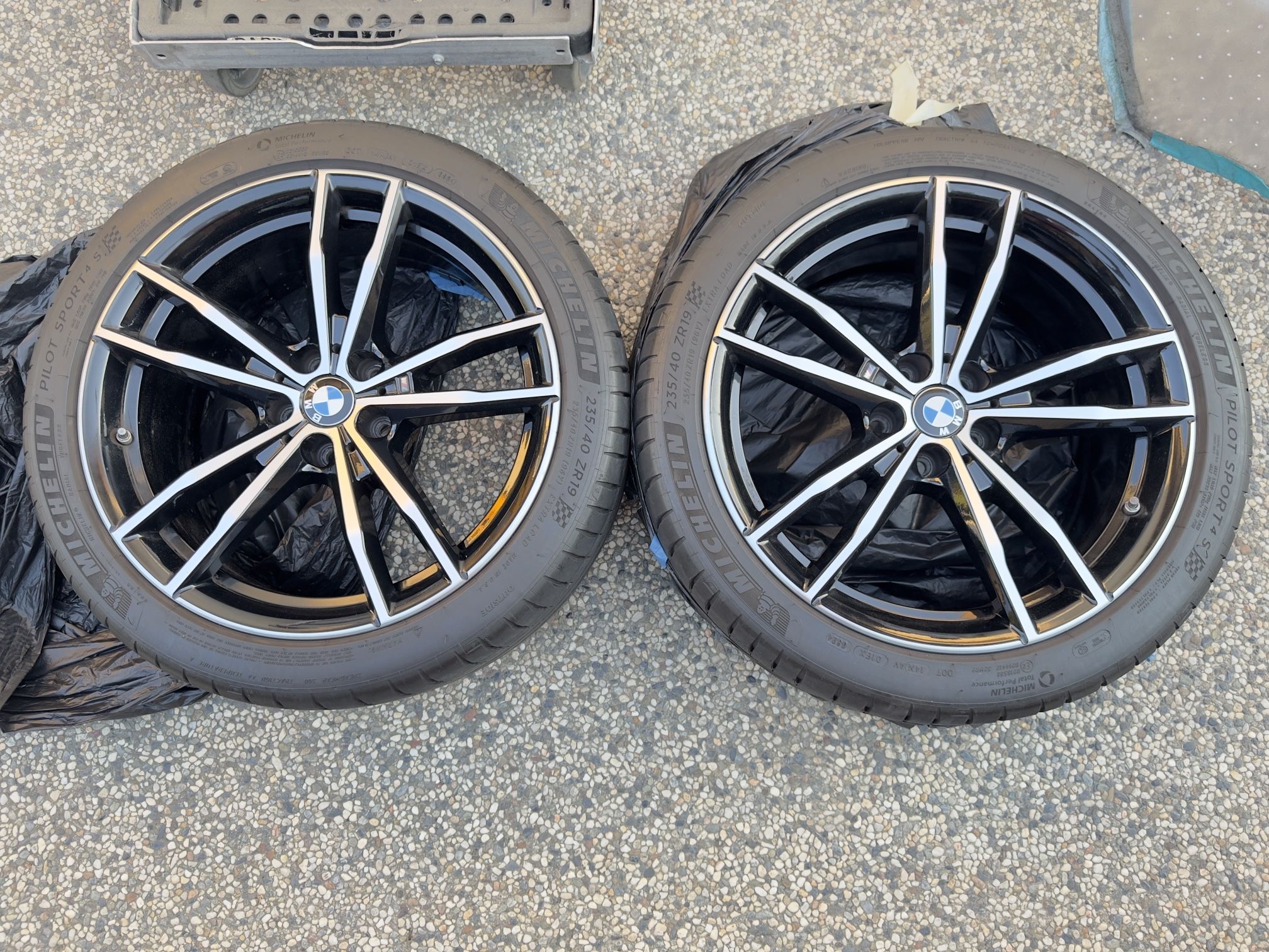 Pair Of 2 BMW M340i 791m wheels w/ Michelin PS4s Tires Installed. for ...