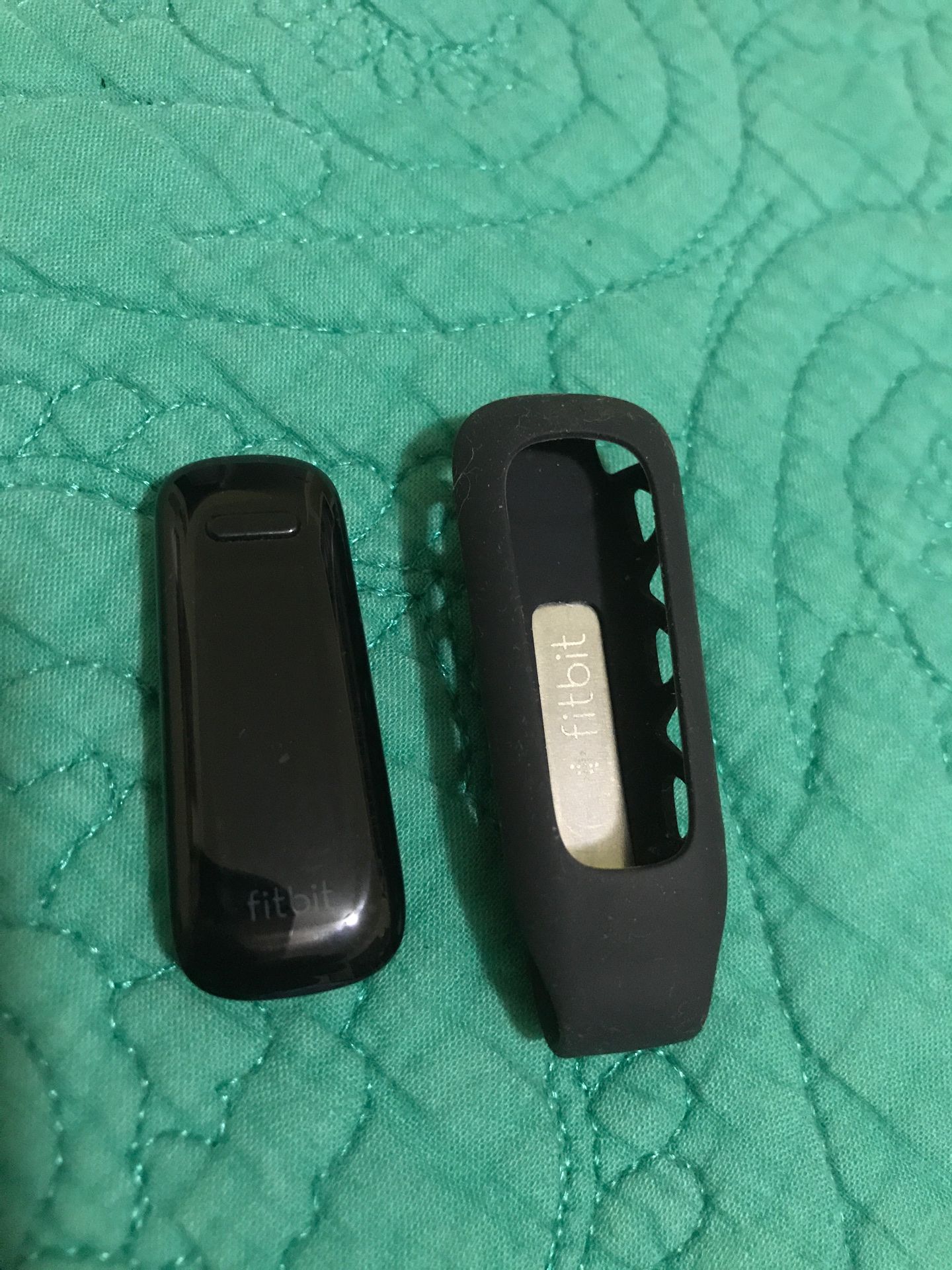 Fitbit with Fitbit cover