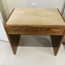 Bench Cushioned For Piano Or Extra Seating