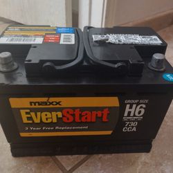 Batteries for auto or truck 12V different brands with warranty, Used from $50 and up. Price could vary