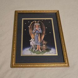 "The Littlest Angel" print by Lynn Bywaters