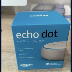 Echo Dot Alexa 