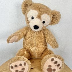 Duffy Bear Disney Parks Hidden Mickey Plush Bear 17"" Stuffed Toy Disney World