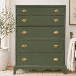 Awesome shabby distressed solid wood dresser
