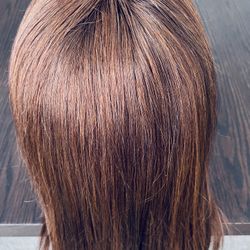 Human Hair Wig – Worn Once – Like New – Medium Length 